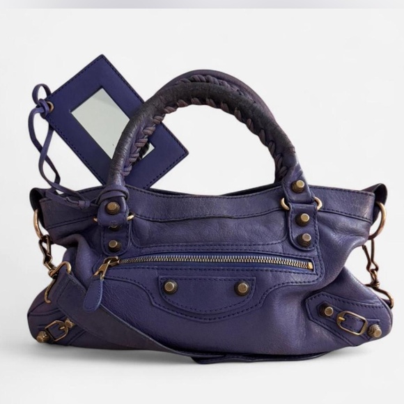 Balenciaga Handbags - Balenciaga city bag Giant First 240577 purple mini